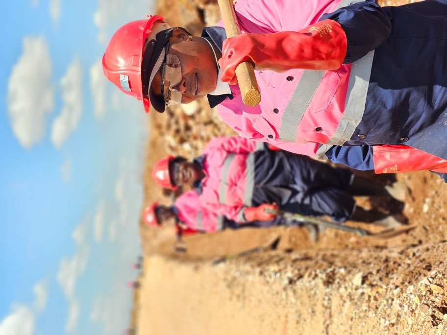 FreshPetals women-led construction team at work